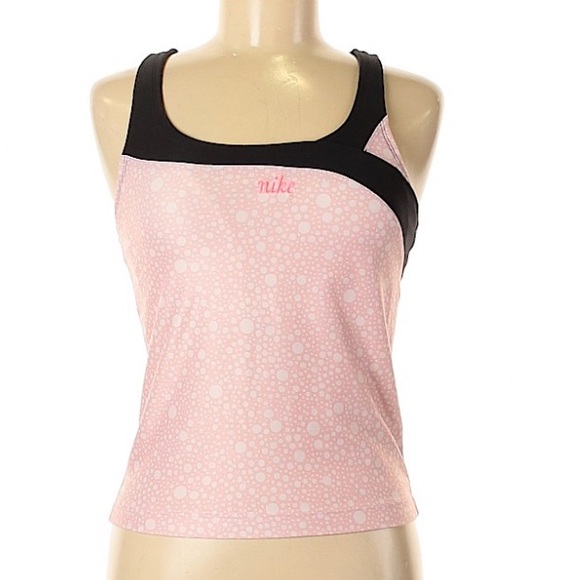 Nike Tops - Nike pink black Athletic top M